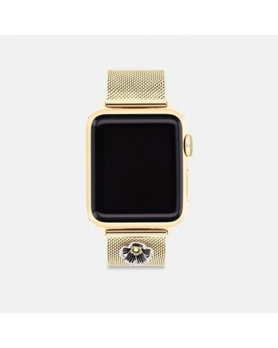 COACH Apple Watch® Strap%2c 38mm%2c 40mm And 41mm - Black