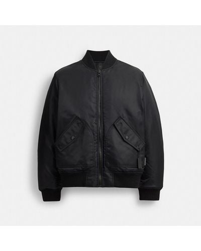 COACH Reversible Ma 1 Jacket - Black