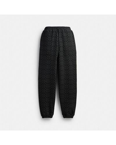 COACH Essential Signature Sweatpants - Black
