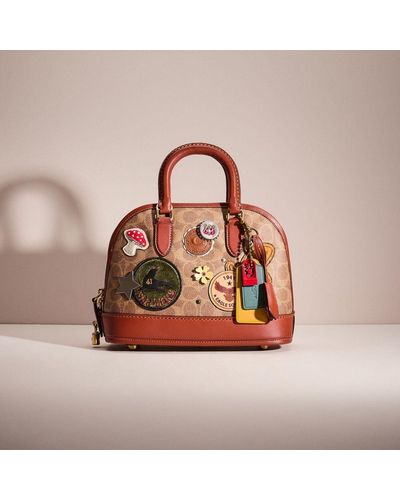 COACH Upcrafted Revel Bag In Signature Canvas - Multicolor