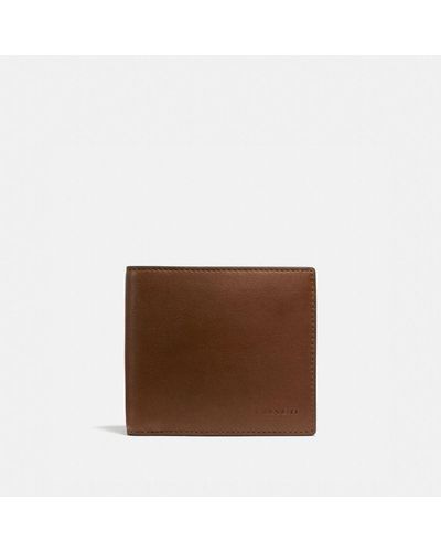 COACH Coin Wallet - Brown