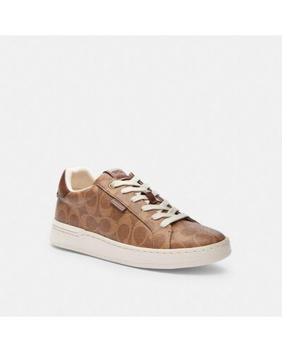 COACH Lowline Low Top - Brown