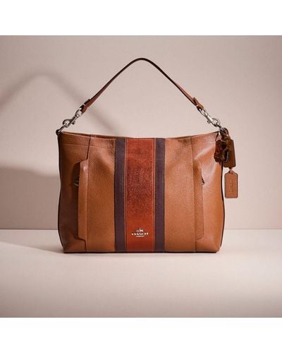COACH Upcrafted Scout Hobo - Brown