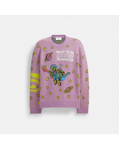 COACH Cosmic Sweater - Pink