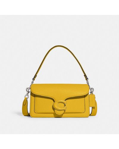 COACH Tabby Shoulder Bag 26 - Yellow