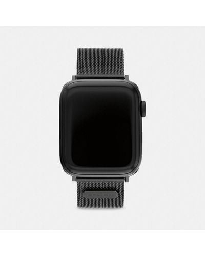 COACH Apple Watch® Strap%2c 42mm And 44mm - Black