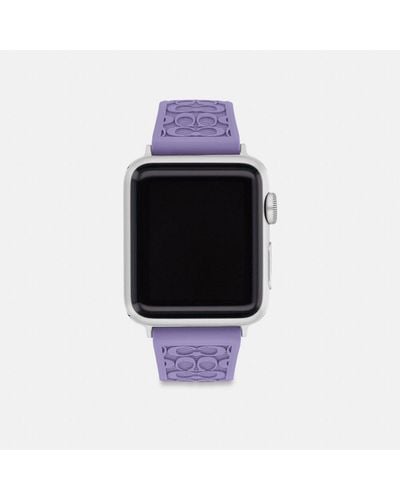COACH Apple Watch® Strap, 38mm And 40mm - Black