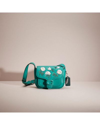 COACH Upcrafted Tabby Messenger 19 - Green