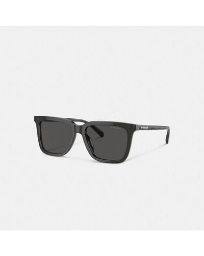 COACH Signature Square Sunglasses - Black