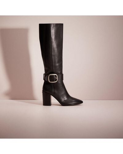 COACH Restored Evelyn Boot - Black