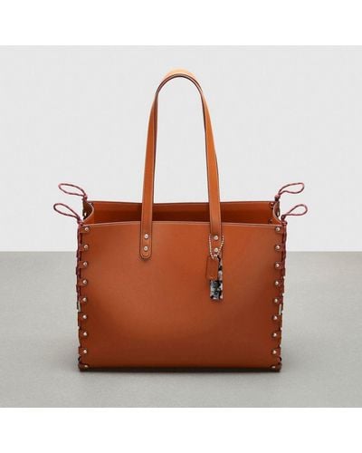 COACH The Re Laceable Tote: Large - Brown