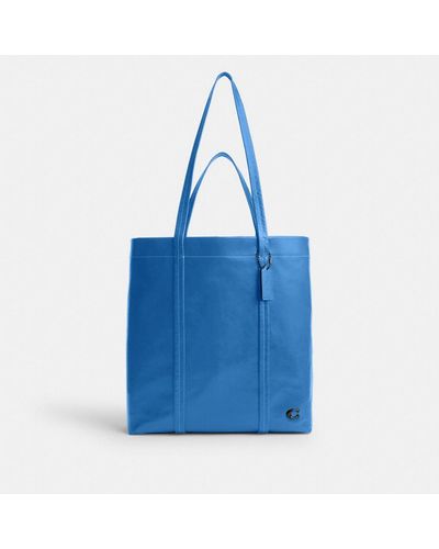 COACH Hall Tote Bag 33 - Blue