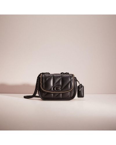 Madison fabric handbag Coach Black in Cloth - 35403811