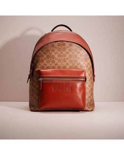 COACH Restored Charter Backpack In Signature Canvas