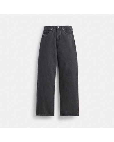 COACH Loose Fit Jeans - Gray