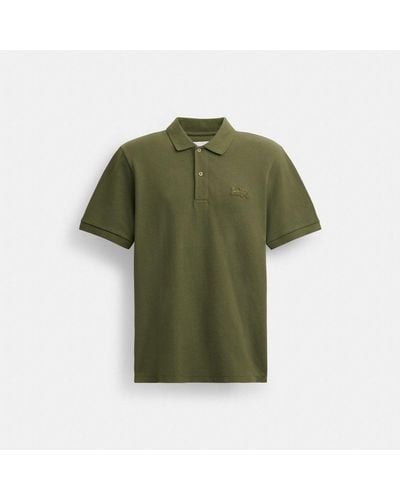 COACH Horse And Carriage Classic Polo - Green