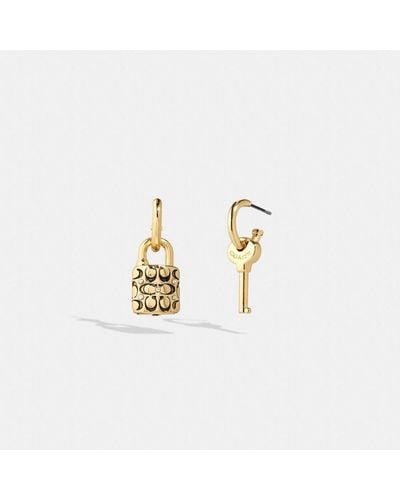 COACH Earrings and ear cuffs for Women | Online Sale up to 60% off | Lyst