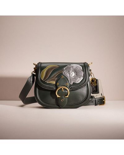 COACH Upcrafted Beat Saddle Bag - Multicolor