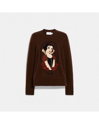 COACH Disney X Snow White Sweater - Brown