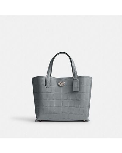 COACH Willow Tote Bag 24 - Gray