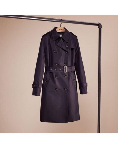 COACH Restored Trench Coat - Blue