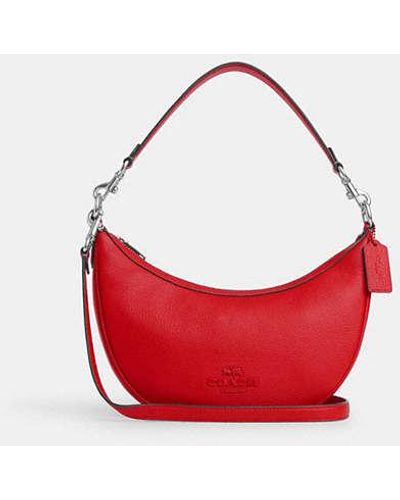 COACH Aria Shoulder Bag - Red