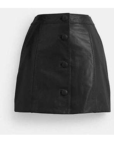 Patent Mini Skirts