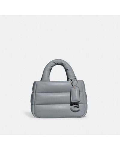 COACH Mini Pillow Tote Bag - Gray