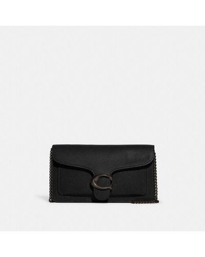 COACH Tabby Chain Clutch - Black