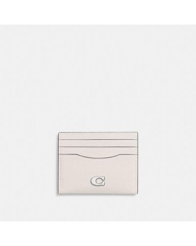 COACH Card Case - White
