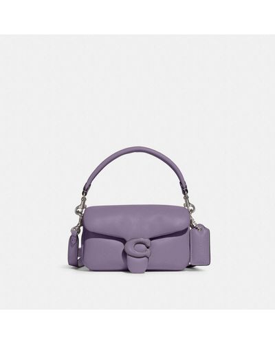 COACH Pillow Tabby Shoulder Bag 18 - Purple