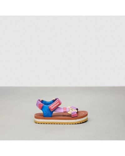 COACH Strappy Sandal - Multicolour
