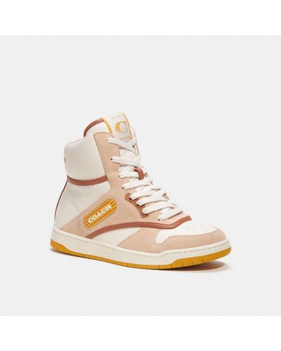 Natural COACH Sneakers for Women | Lyst