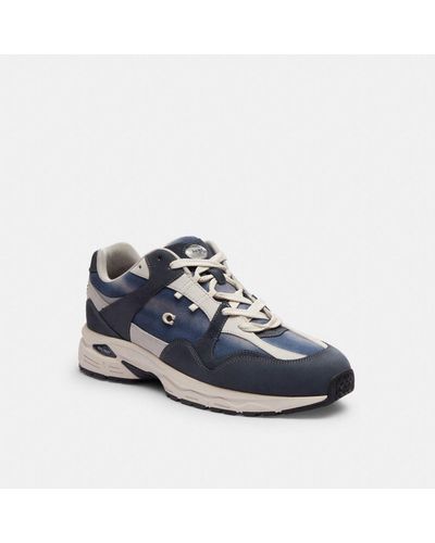 COACH C301 Sneaker With Tie Dye - Blue