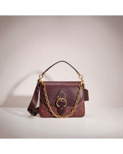 COACH Restored Beat Shoulder Bag With Horse And Carriage Print - Multicolor