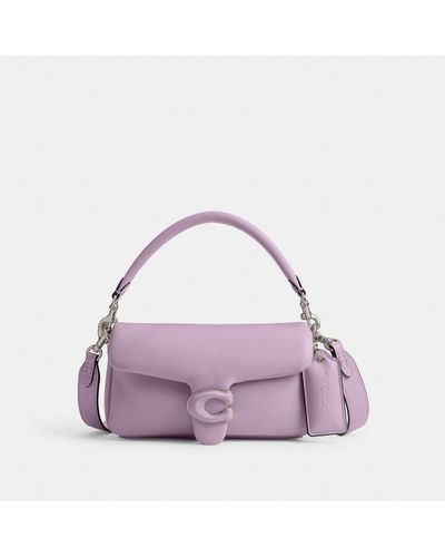 COACH Pillow Tabby Shoulder Bag 20 - Purple