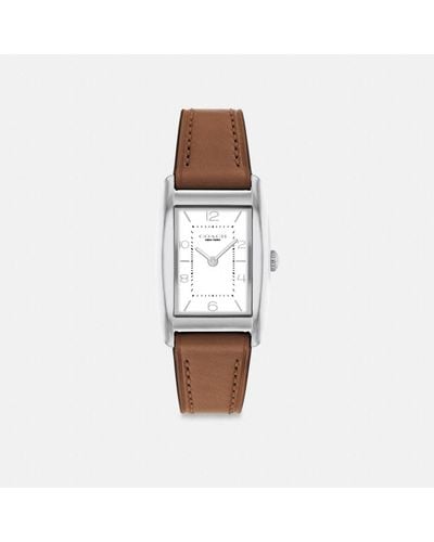 COACH Reese Watch, 24mm X 35mm - White