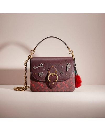 COACH Upcrafted Beat Shoulder Bag With Horse And Carriage Print - Multicolor