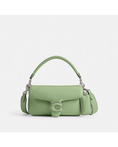 COACH Pillow Tabby Shoulder Bag 20 - Green