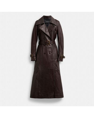 Women's COACH Raincoats and trench coats from $348 | Lyst