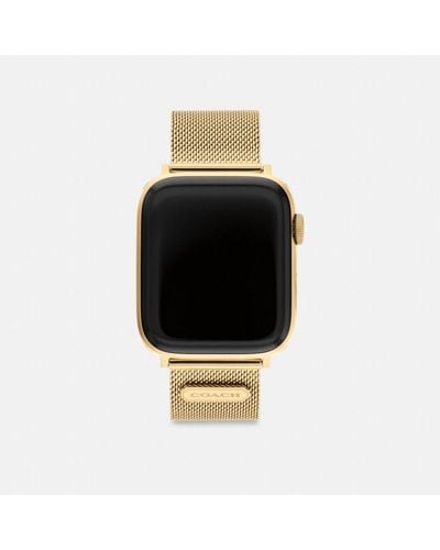 COACH Apple Watch® Strap, 42mm And 44mm - Black
