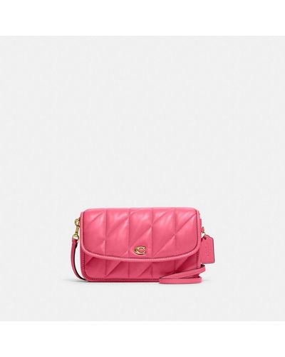 COACH Hayden Crossbody With Pillow Quilting - Pink