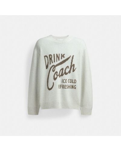 COACH Sweater - White