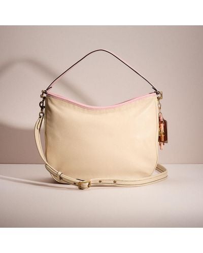 COACH Upcrafted Soft Tabby Hobo - Natural