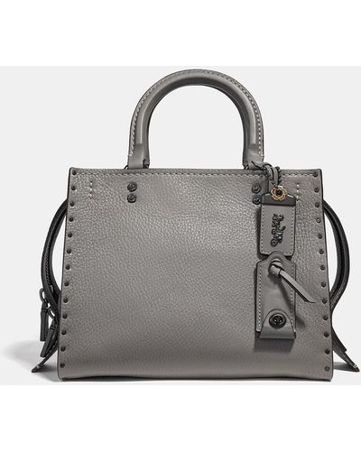 COACH Rogue 25 With Rivets - Gray