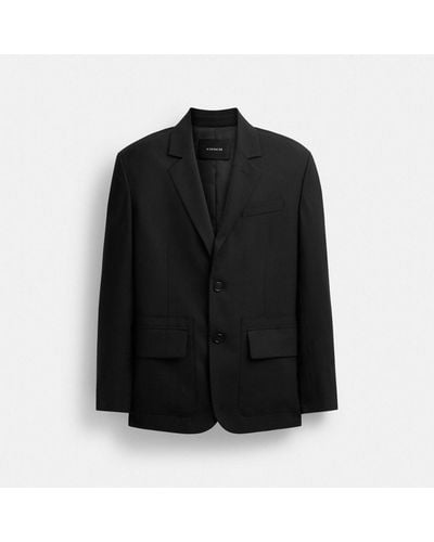COACH Tailoring Blazer - Black