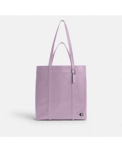 COACH Hall Tote Bag 33 - Purple
