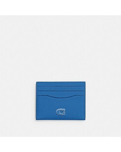 COACH Card Case - Blue