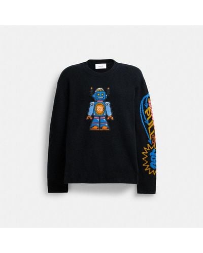 COACH Cosmic Sweater - Black