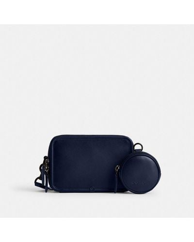 COACH Charter Crossbody With Hybrid Pouch - Blue